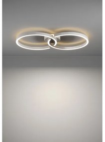 Eglo 900954 -LED RGBW Stmievateľné stropné svietidlo AMANDOLO 19,5W/230V biela + DO