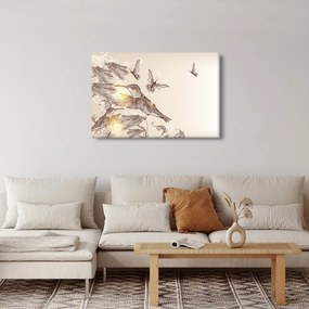 Obraz - Kolibríky (90x60 cm)