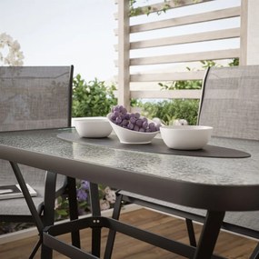 ZÁHRADNÝ JEDÁLENSKÝ SET ILARIO 2 X STOLIČKA + DVOJKRESLO + STÔL + STOLÍK