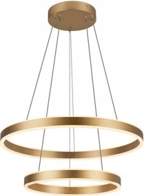 Závesné svietidlo Slv One Double Phase mosadz 35W 2700/3000K 130°