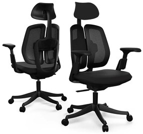 Liftor Active, čierna (textil + sieťovina)