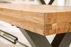 Dizajnová lavica Thunder, 180cm, divý dub