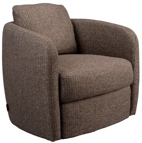 Dutchbone Boho Stone čalúnené kreslo - Tmavosivá