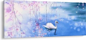 Obraz - Magické jazero (120x50 cm)