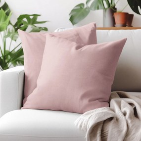 Goldea dekoračná obliečka na vankúš marbella - staroružová 40 x 40 cm