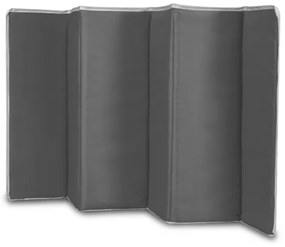 Lionelo - Cestovná postieľka FLOWER Šedá Scandi