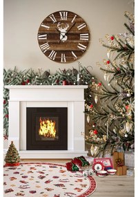 Červený okrúhly koberec s vianočným motívom ø 150 cm Red Christmas – Villeroy&amp;Boch