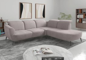 XXXLutz ROHOVÁ SEDAČKA, textil, strieborná Sit & More - Sedačky - 00014401851F