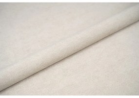Béžová čalúnená dvojlôžková posteľ s úložným priestorom s roštom 180x200 cm Thessa Bold Line – Bonami Selection