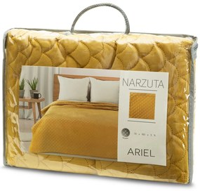 PREHOZ NA KRESLO ARIEL 70X160 CM HORČICOVÝ