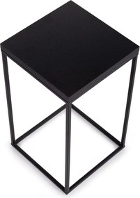 STOJAN NA KVETINÁČ BASICLOFT 40X24X24 CM ČIERNA