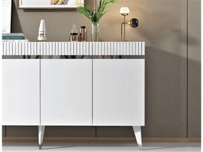 Skrinka Mekebu 2 (biela + strieborná) . Vlastná spoľahlivá doprava až k Vám domov. 1093415