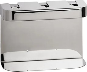 Bemeta Design Držiak na dávkovač mydla, trojitý, okrúhly, lesk - 146109441