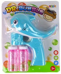 Lean Toys Bublifuk - modrý Delfín