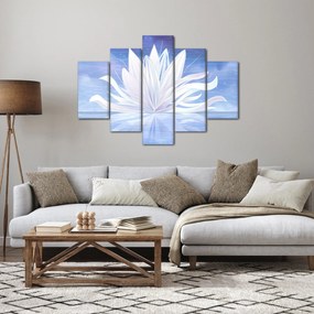 Obraz - Lotusový kvet (150x105 cm)