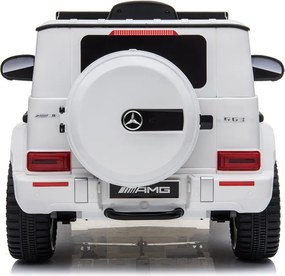 LEAN CARS Elektrické autíčko Mercedes G63 biele BBH-0003
