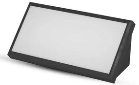 LED Vonkajšie nástenné svietidlo LED/20W/230V 3000K IP65 čierna