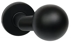 Dverné gule Richter KNOB 02 FIXNÉ (CE), Guľa Knob 02 fixná, RICHTER Čierna matná