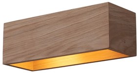 Spot-Light DO2251274 - Nástenné svietidlo KENZO 2xG9/6W/230V borovica