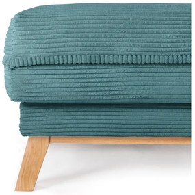 Tyrkysovomodrá menčestrová podnožka Tori – Bonami Selection