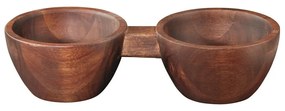 ASA Selection Dvojmiska drevená WOOD 24 cm