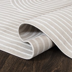 TA Koberec NG81A CREAM/WHITE ELLEN Krémový Obdĺžnikový Rozmer: 200x300 cm