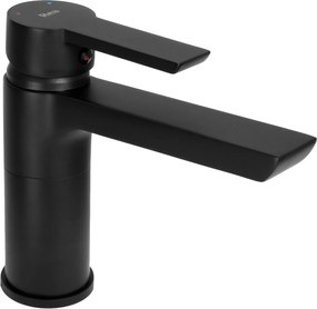 Rea Argus, umývadlová batéria h-160, čierna matná, REA-B6210