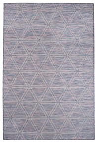 Dekorstudio Šnurkový koberec PALM 3073 - ružovomodrý Rozmer koberca: 120x170cm