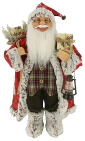 Dekorácia Santa Claus Tradičný vzorovaný 60cm