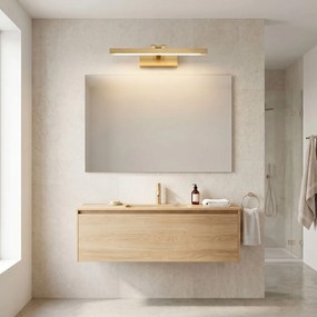Toolight APP1864-1W, kúpeľňové LED svietidlo, 600 mm, brúsená oceľ, OSW-66020