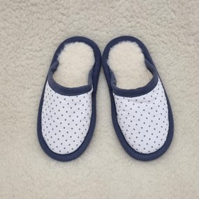 Merino Vlnené šľapky, bodka Velikost boty: 38-39