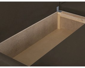 MEGA AKCE Rozkládací rohová sedací souprava ALEX Hnědá