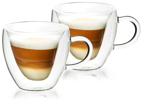 4Home Termo pohár Big Heart Hot&Cool, 250 ml, 2 ks