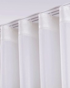Záclona s riasením WAVE farba produktu krémová látka polopriehľadný, zapletaná