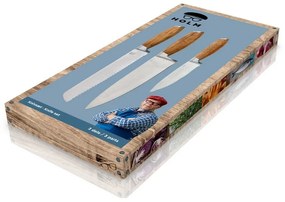 Súprava nožov 3 ks z nehrdzavejúcej ocele – Holm