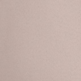 Jednofarebné závesy v pudrovej farbe so zavesením na štipce 135 x 270 cm