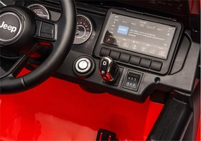LEAN CARS Elektrické autíčko Jeep Rubicon 4x4 DK-JWR556 4x200W 24V oranžové