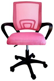 JAKS Kancelárske kreslo ergonomic ružovo čierne 5900779934269