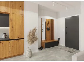 Vešiaková stena Nairobi G artisan/čierna