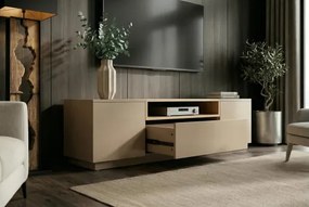 TV-skrinka 47812 Loft 160cm Sivá/Prírodná Dub Dyha  - Komfort-nábytok