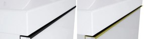 Elita Look, umývadlová skrinka 100x45x64 cm 2S PDW, biela lesklá, ELT-167085