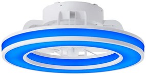 Brilliant - LED RGBW Stmievateľný stropný ventilátor MONDELLO LED/26W/230V + DO