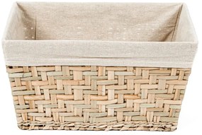 Úložný kôš z rákosia Compactor Rush, 38,5 x 28,5 cm