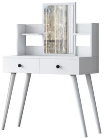 Toaletný stolík 111,8x97,8 cm biela