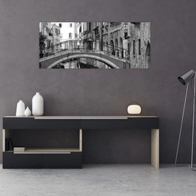 Obraz - Pohľad na Benátky (120x50 cm)