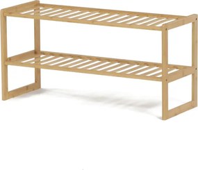 Bambusový botník prírodný DR-B010 NAT