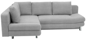 Rohová sedacia súprava Cali L Sierra 746 sivá