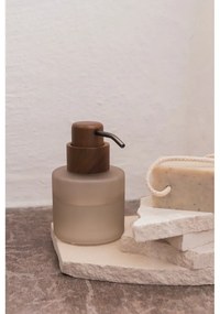 Béžový sklenený dávkovač mydla 310 ml Modest – Mette Ditmer Denmark