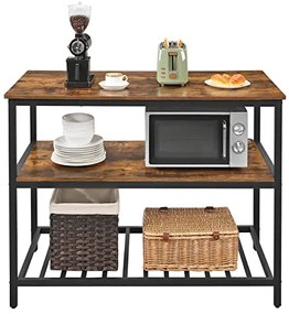 SONGMICS Kuchynský stolík VASAGLE KKI01BX