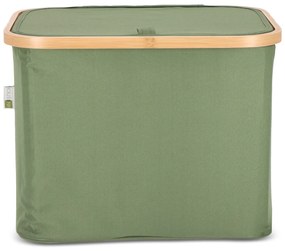 Kôš na bielizeň NOLVIO 40 L, zelený